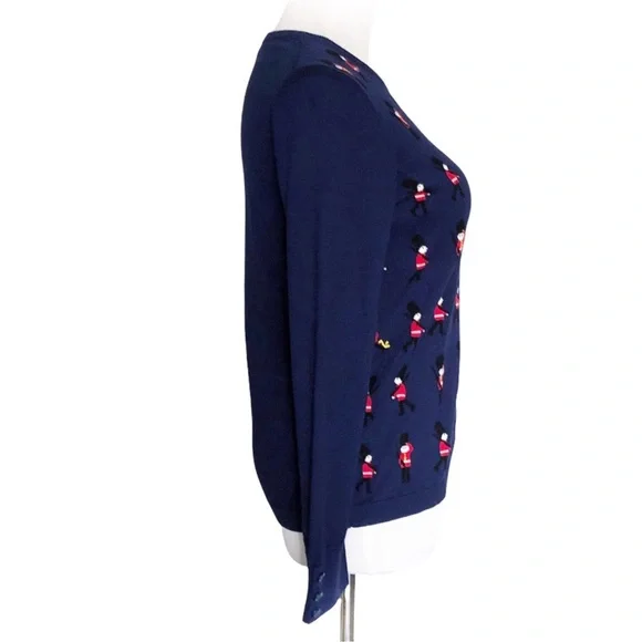 CUTE Ugly Christmas Sweater with Toy Soldiers London Nutcracker by Talbots - Picture 6 of 16